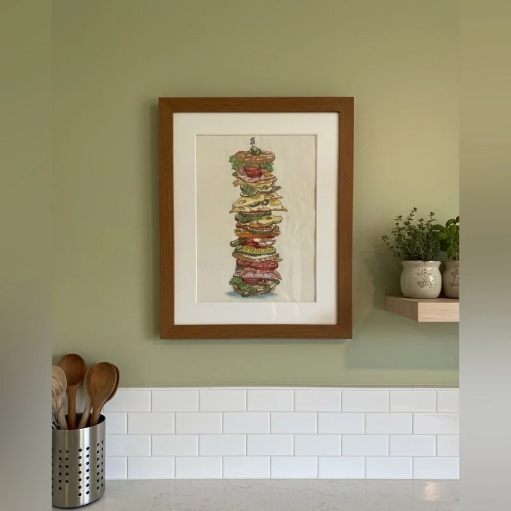 Cross-stitch -‎ Dagwood, Sandwich Art